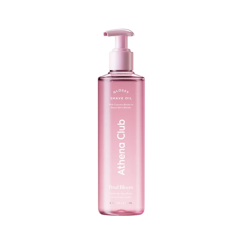 Glossy Shave Oil - Rosy Table Razor Selection Petal Bloom