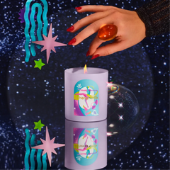 Cosmic Light Candle - Dapper Market Scented Selection