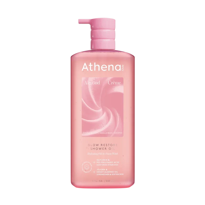 Glow Restore Shower Oil - Vivid Market Oil Selection Almond Crème
