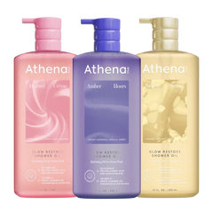 Glow Restore Shower Oil Trio - Amber Kitchen Shower Selection