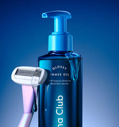 Glossy Shave Oil - Quiet Table Razor Selection