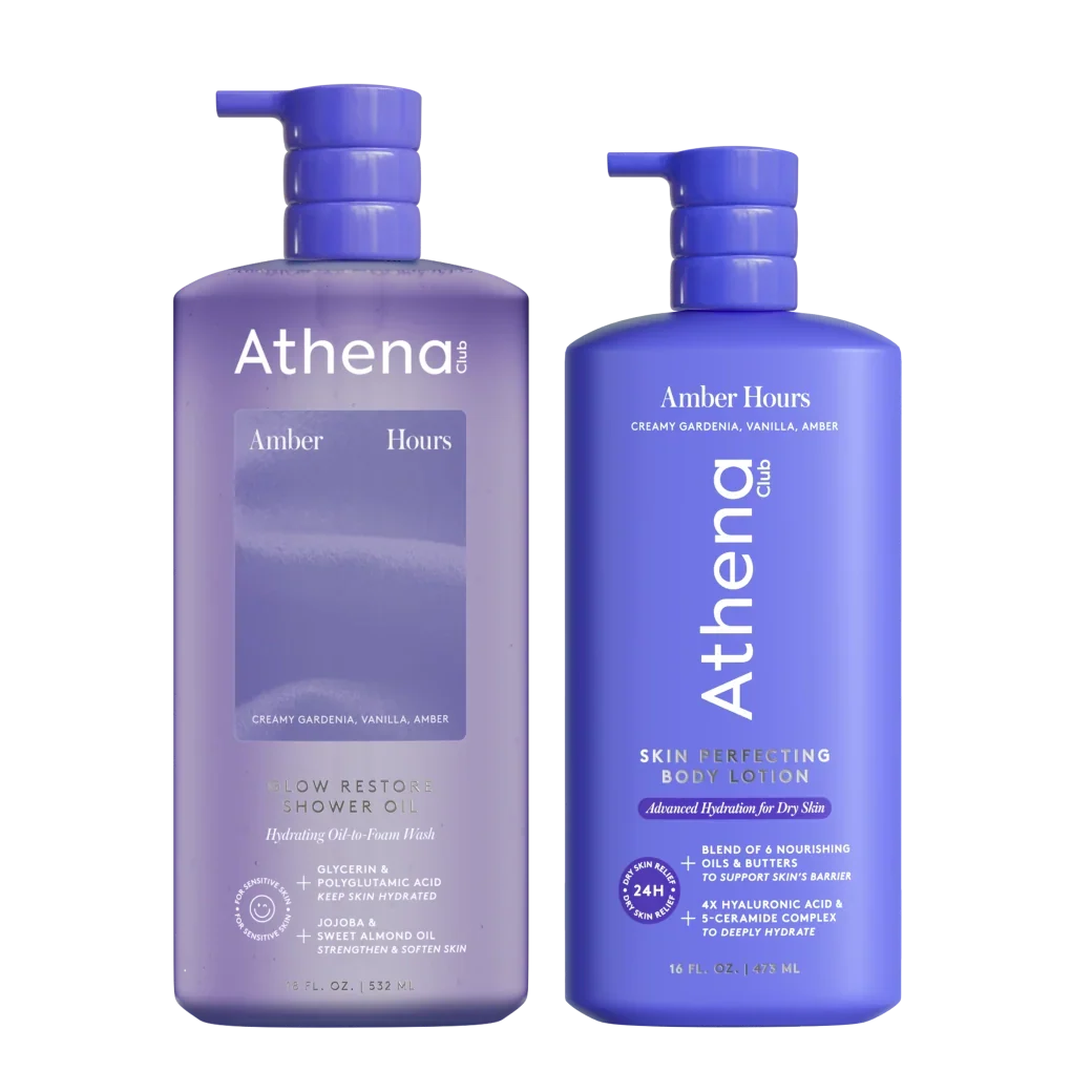 Shower Oil & Lotion Duo - Golden Kitchen Shower Selection Amber Hours / Amber Hours