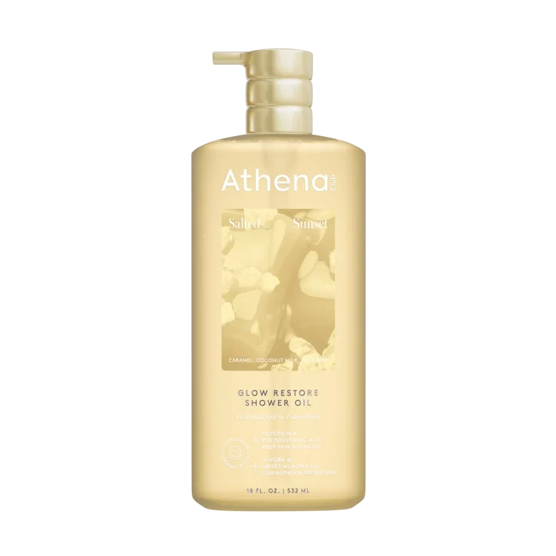 Glow Restore Shower Oil - Woven Market Oil Selection Salted Sunset